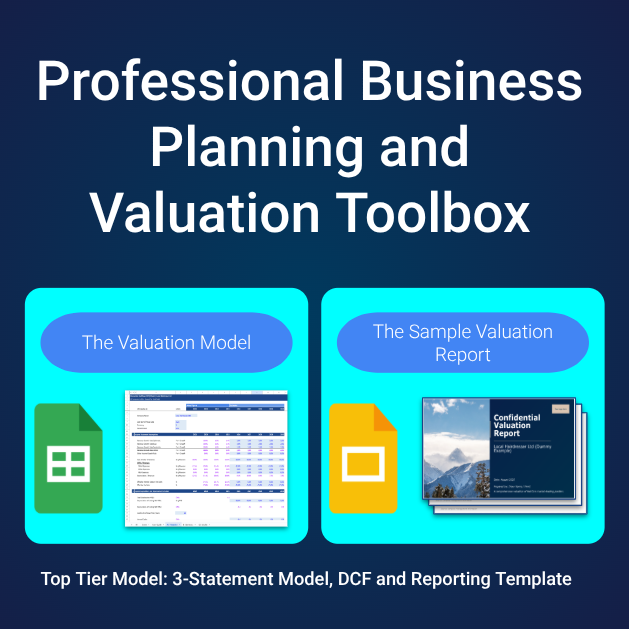 Professional Business Planning and Valuation Toolbox